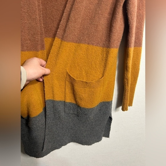 Madewell wool blend color block cardigan - Picture 6 of 6